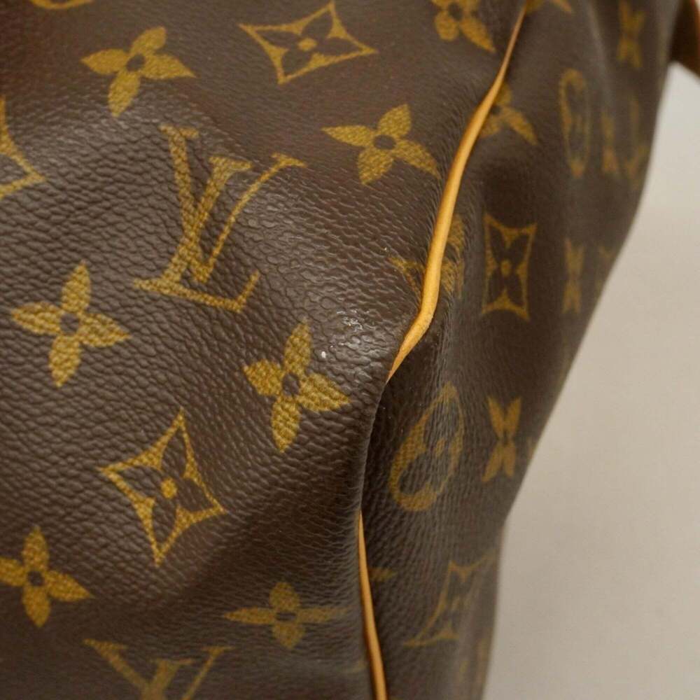 LOUIS VUITTON Authentic Brown Monogram Keepall 45 Boston Bag - Picture 8 of 10